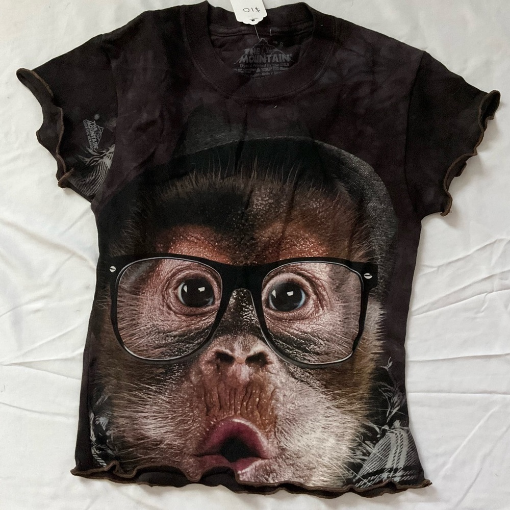 The mountain monkey girls T-shirt